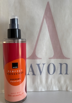 AVON PERFECT NONSENS Peppery Peaches /Körperspray